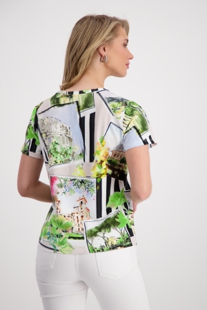 Monari T-Shirt 117 Maror gemusstert