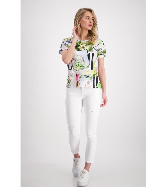 Monari T-Shirt 117 Maror gemusstert