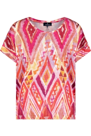 Monari T-Shirt 401 Berry sorbet pattern
