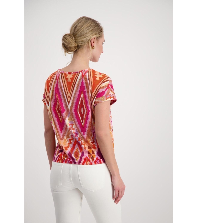 Monari T-Shirt 401 Berry sorbet pattern