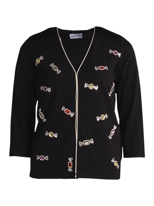 Leo en Ugo TEJT672 Twin Set Black