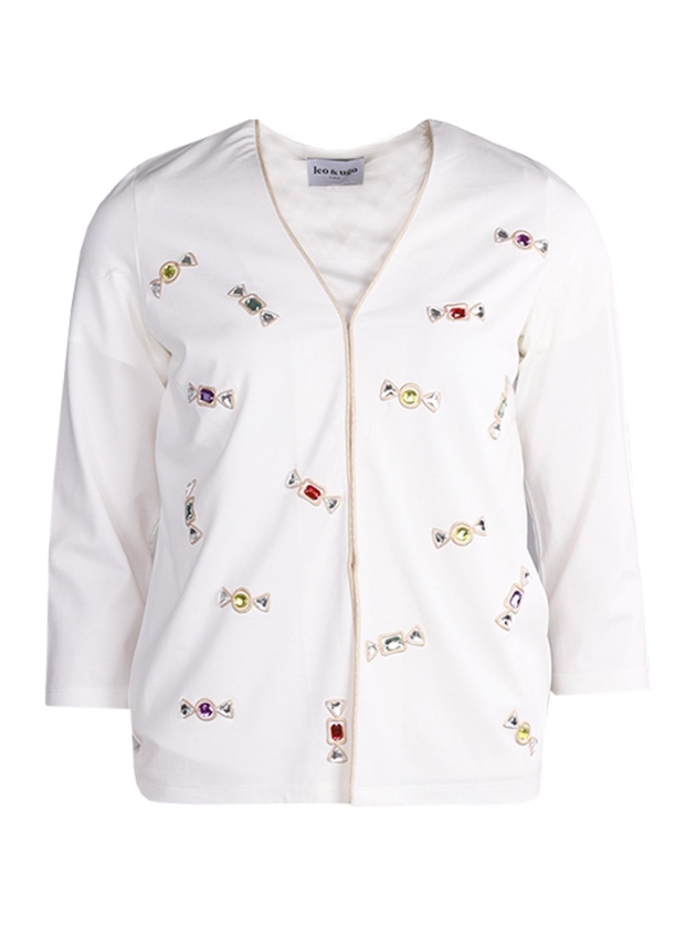 Leo en Ugo TEJT672 Twin Set White