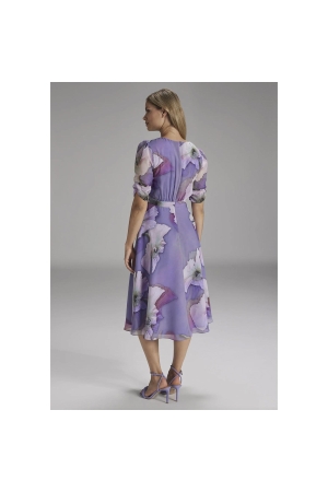 Swing Chiffon Jurk 4401 Fashion Lilac/Multi