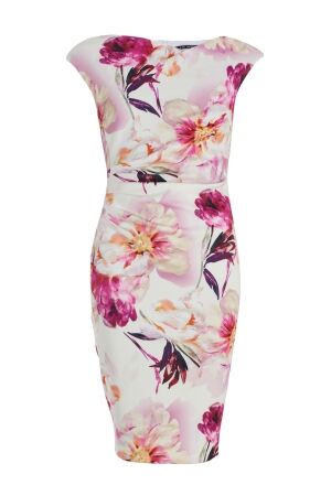 Swing Scuba Jurk 452 Red violet