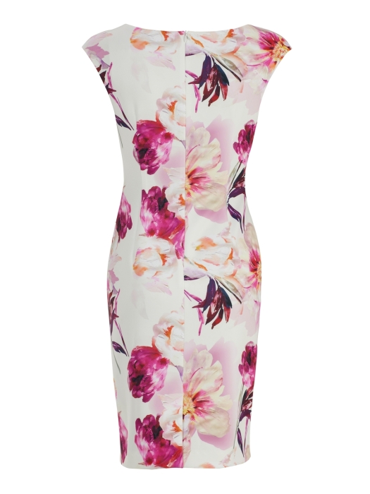 Swing Scuba Jurk 452 Red violet