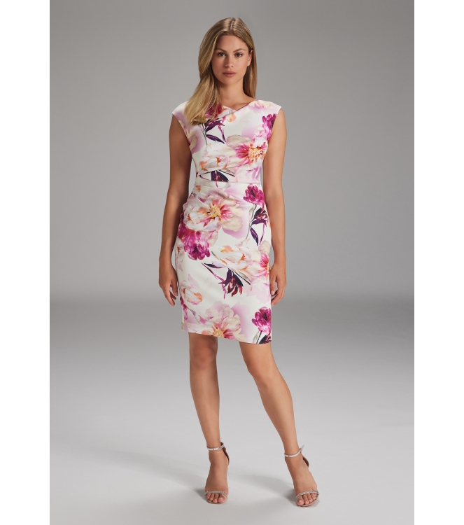 Swing Scuba Jurk 452 Red violet