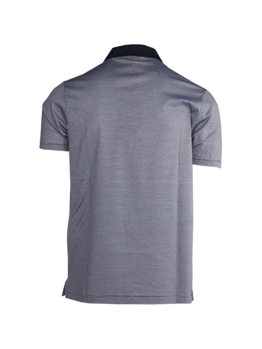 Paul and Shark Cotton jersey polo with shark badge 125 Licht Blauw