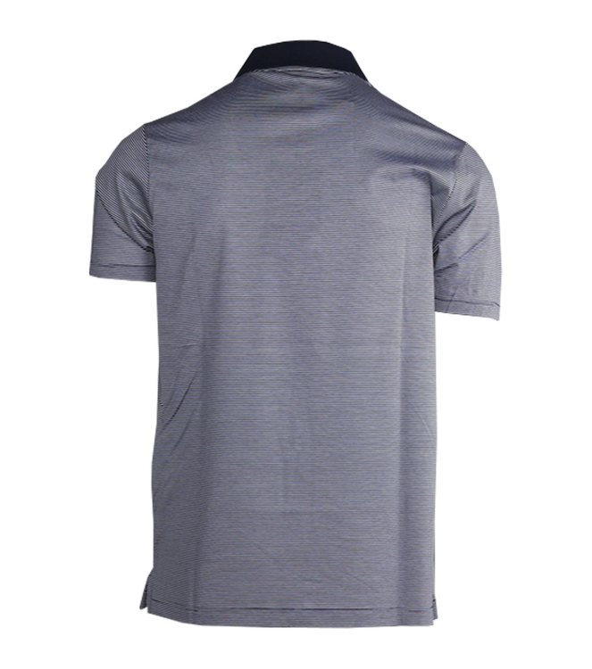 Paul and Shark Cotton jersey polo with shark badge 125 Licht Blauw