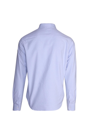 Paul and Shark Cotton Oxford overshirt 363 Licht blauw