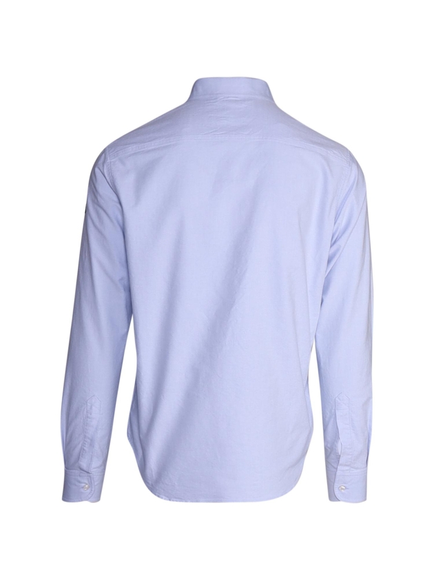Paul and Shark Cotton Oxford overshirt 363 Licht blauw