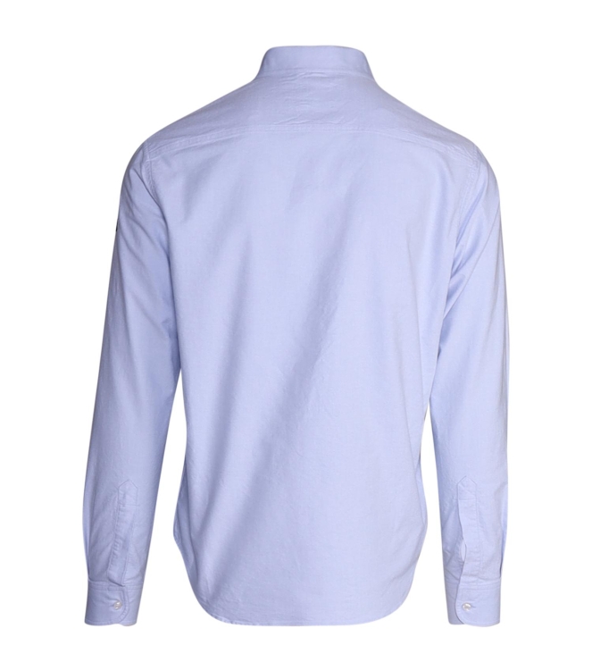 Paul and Shark Cotton Oxford overshirt 363 Licht blauw