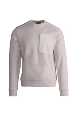 Paul and Shark Supersoft nylon sweatshirt w  029 Beige