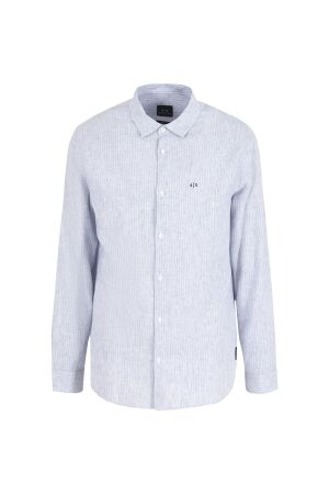 Armani Exchange Shirt  61AH white/Blue