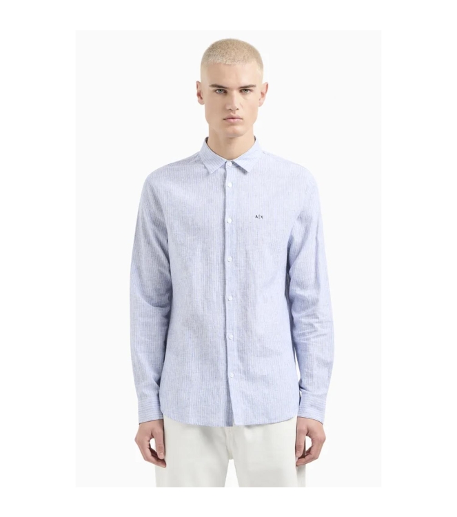 Armani Exchange Shirt  61AH white/Blue