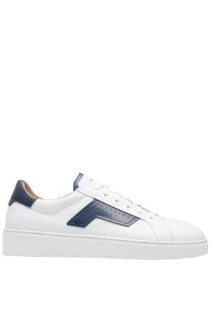Magnanni Schoenen Bolty Deport wit/blauw