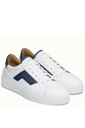 Magnanni Schoenen Bolty Deport wit/blauw