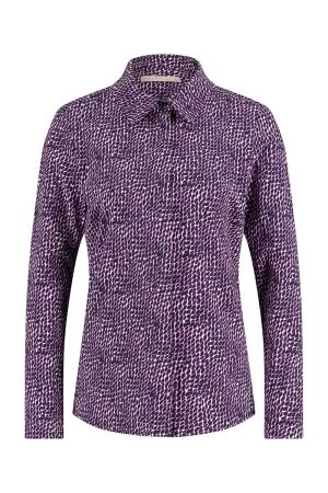 Studio Anneloes Poppy spot blind shirt 1169 off white/dark blue