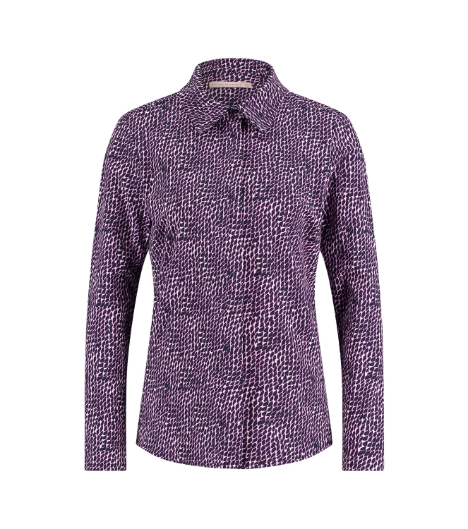 Studio Anneloes Poppy spot blind shirt 1169 off white/dark blue
