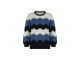 Studio Anneloes Isa zigzag ajour pullover 1163 off white/denim