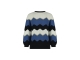 Studio Anneloes Isa zigzag ajour pullover 1163 off white/denim