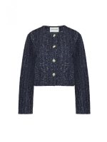 Fabienne Chapot Davis Denim Blazer 3622 Dark Indigo