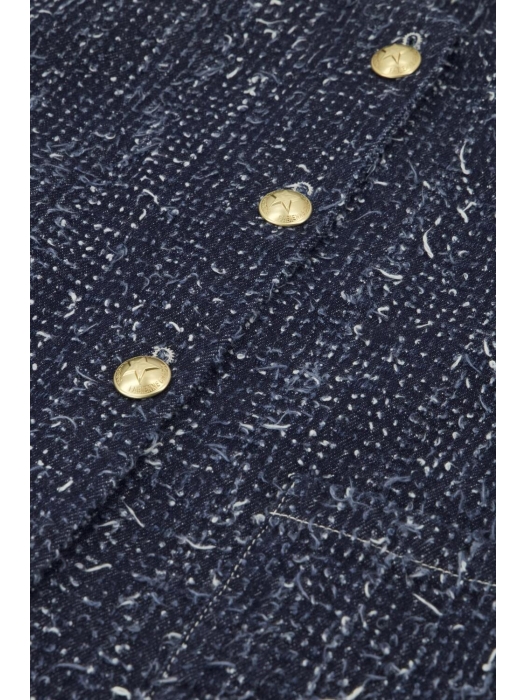 Fabienne Chapot Davis Denim Blazer 3622 Dark Indigo