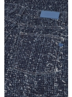 Fabienne Chapot Thea Wide Leg Tweed Jeans 3622 Dark Indigo