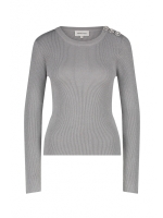Fabienne Chapot Lollipop LS Pullover 9956 Silver