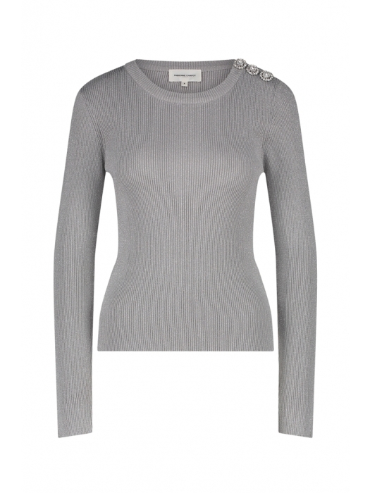 Fabienne Chapot Lollipop LS Pullover 9956 Silver