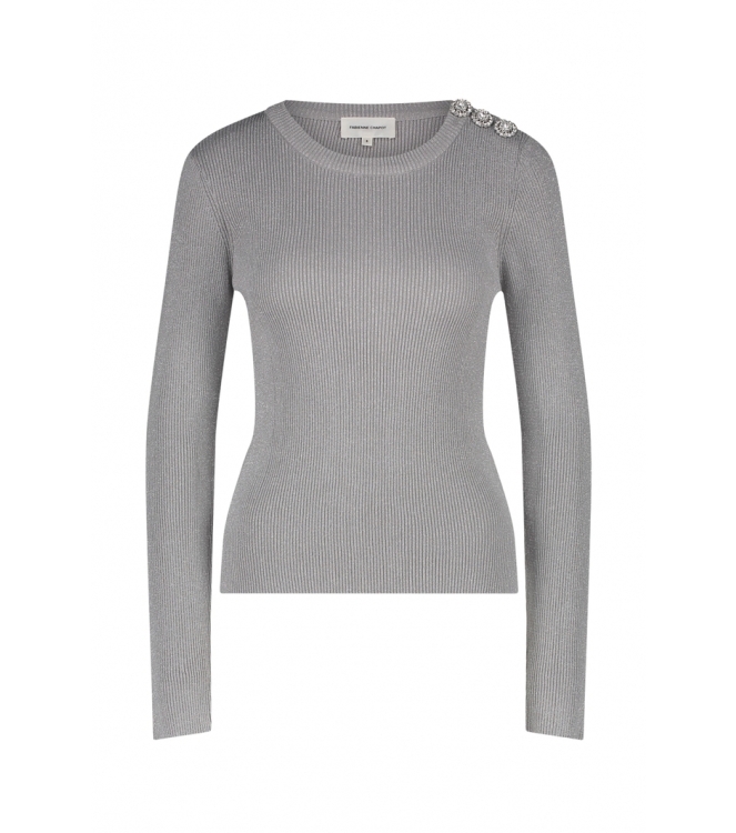 Fabienne Chapot Lollipop LS Pullover 9956 Silver