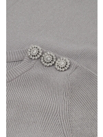 Fabienne Chapot Lollipop LS Pullover 9956 Silver