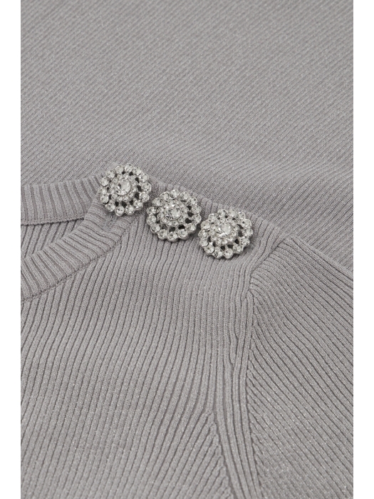 Fabienne Chapot Lollipop LS Pullover 9956 Silver