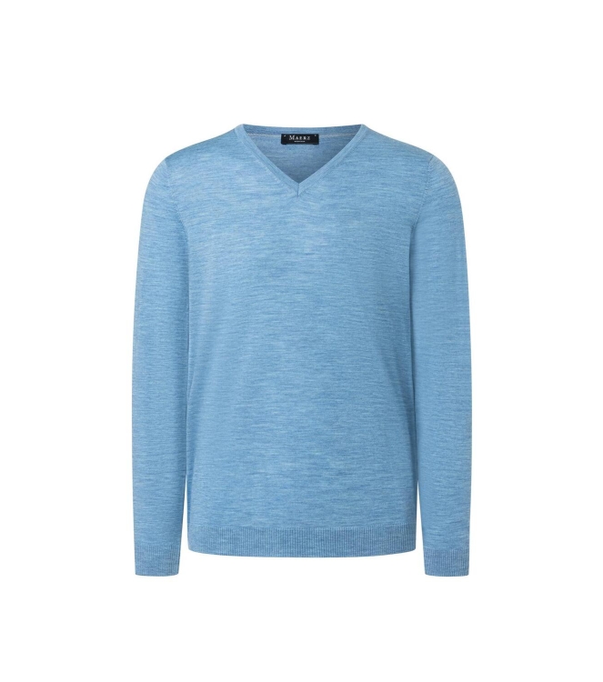 Maerz Pullover V-Ausschnitt 1/1 Arm 308 lichtblauw