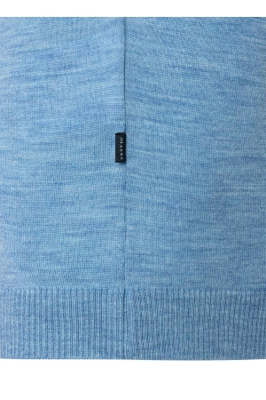 Maerz Pullover V-Ausschnitt 1/1 Arm 308 lichtblauw