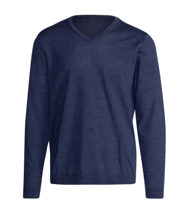 Maerz Pullover V-Ausschnitt 1/1 Arm 378 Blauw