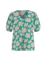 Studio Anneloes Lacee bloom top 7316 smaragd/clay