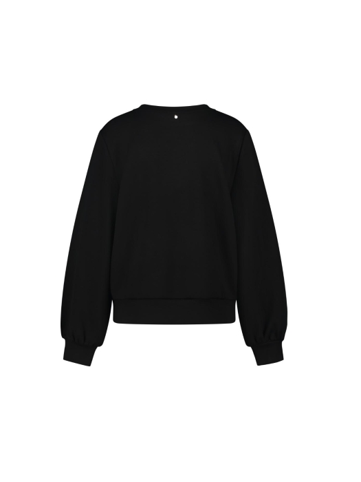 Tramontana Sweater Sailor Buttons 009000 Black