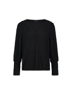 Tramontana Top Structure V-Neck 009000 Black