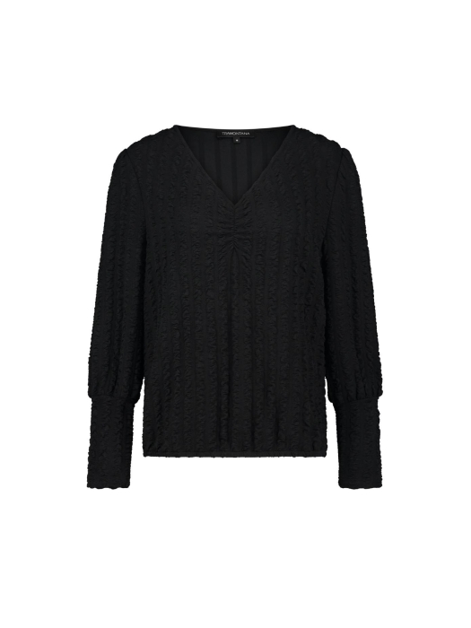 Tramontana Top Structure V-Neck 009000 Black