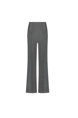 Tramontana Trousers Sailor Buttons 007030 Anthracite melange