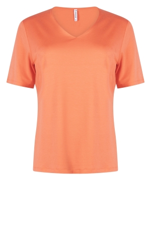 Zoso Luxury basic shirt 0075 Coral