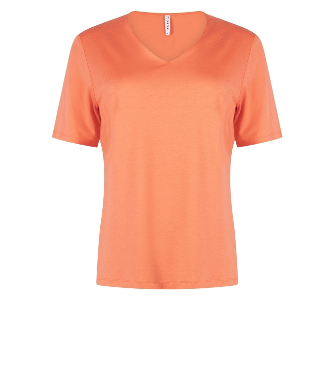 Zoso Luxury basic shirt 0075 Coral