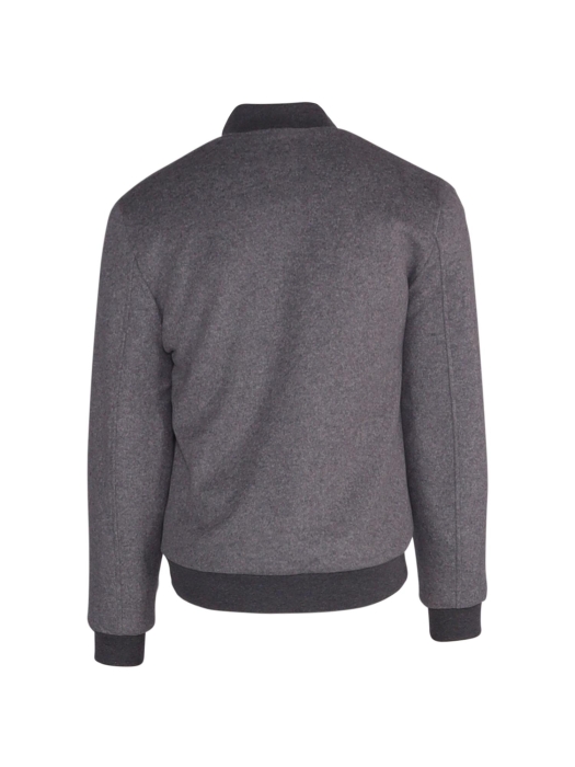 Profuomo OUTERW BMBR KNIT JACK L GREY Light grey