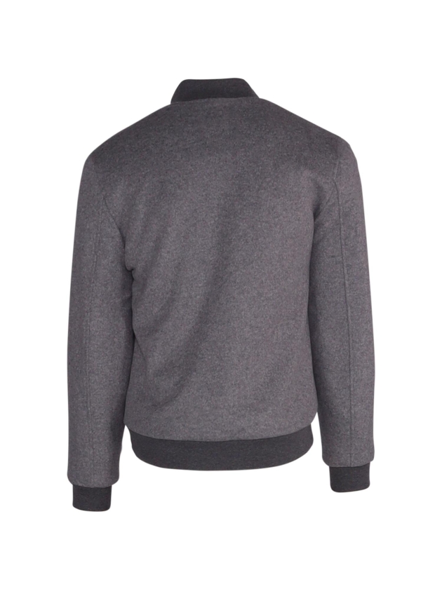 Profuomo OUTERW BMBR KNIT JACK L GREY Light grey