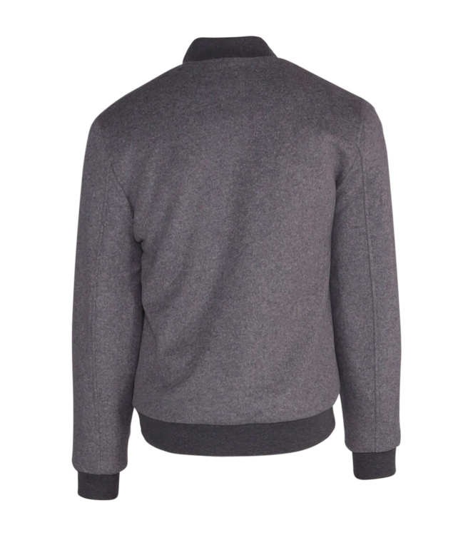 Profuomo OUTERW BMBR KNIT JACK L GREY Light grey