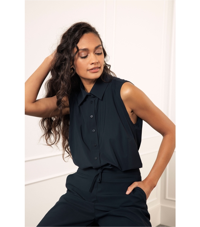Studio Anneloes Bobby sls blouse 6900 dark blue