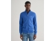 Gant CASUAL COTTON ZIP CARDIGAN 407 RICH BLUE
