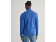 Gant CASUAL COTTON ZIP CARDIGAN 407 RICH BLUE