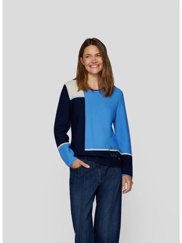 Rabe Pullover 3338 Ozean