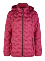 Lebek Jacke Stepp mit Kapuze 525 Wild berry